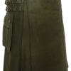 UT Kilts "The Standard Utility Kilt, Modern Kilt, Men's Kilt 36 Olive Green