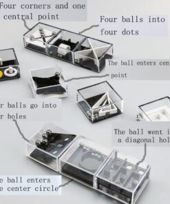 Fidget Box Decompression Game Box banlance Puzzle Box- Unique Way to Give Gifts for Special People - Fun and Inexpensive Game Challenge 12 71x89Dft0yL