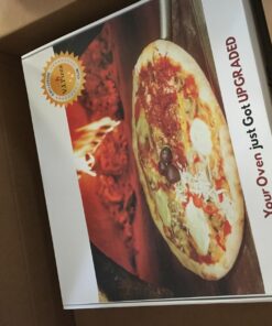 Pizza Stone - Baking Stone. SOLIDO Rectangular 14"x16" - Perfect for Oven, BBQ and Grill 57 71x8kuWuz5L