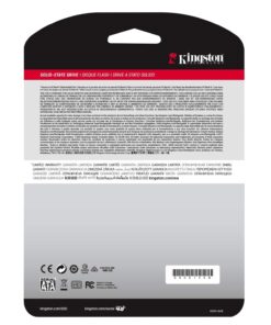 Kingston 960GB A400 SATA3 2.5" Internal SSD SA400S37/960G - HDD Replacement for Increase Performance 960 GB 24 71x8suyupAL