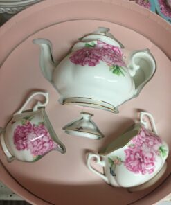 Miranda Kerr For Royal Albert Friendship 3-Piece Set (Teapot, Sugar & Creamer) Multicolor 21 71x8vRQ8xL 3