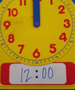 Learning Resources Write & Wipe Demonstration Clock - 1 Piece, Ages 6+ Paper Clocks for Teaching, First Grade Learning Games, Teaching Time Essentials, Homeschool Supplies, Classroom Supplies 22 71x8yRMsL 1