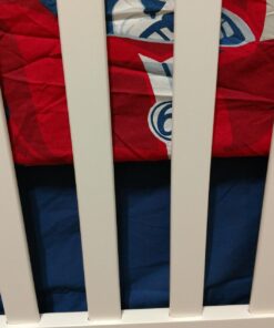 Little Love by NoJo Separates Collection Solid Crib Skirt, Navy Solid Navy 13 71x9520y1DL