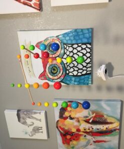 HABA Nursery Room Wooden Mobile Rainbow Balls (Made in Germany) 18 71x9qk0JgkL