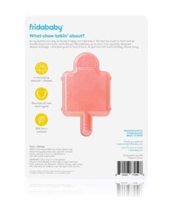 Frida Baby Not-Too-Cold-to-Hold BPA-Free Silicone Teether for Babies 30 71x9y7L45oL