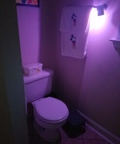 LumiLux Toilet Light with Motion Detection Sensor - 16-Color LED Bathroom Toilet Bowl Light (White) 1 Pack 41 71xA0QTSn4L