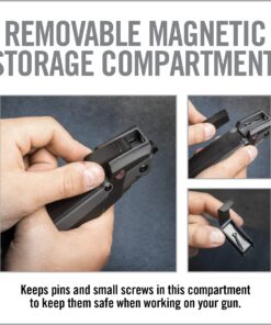 Real Avid Gun Tool Pro, 30-in-1 Gun Multitool for Shotgun & Rifles | Includes Choke Wrench,Bit Driver,Screwdrivers,Allen Set,Turret Tool,Tap Hammer & Files for Gunsmithing 23 71xAHD3t15L