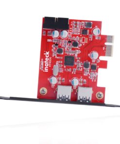 Alternative view of Inateck 2 Port PCIe USB 3.0 Card with Internal USB 3.0 20-Pin Connector - Expand Another Two USB 3.0 Ports, Compatible Mac Pro, No Additional Power Connection Needed