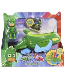 Alternative view of PJ Masks Vehicle, Gekko Mobile & Gekko Figure, Kids Toys for Ages 3 Up by Just Play Gekko-Mobile