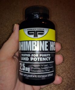 PrimaForce Yohimbine HCl 2.5mg, 90 Capsules - Non-GMO and Gluten Free Supplement 90 Count (Pack of 1) 13 71xBuO3tzKL