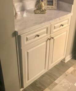 ROSEROSA Peel and Stick PVC Faux Marble Self-Adhesive Wallpaper Covering Counter Top Shelf Liner Napoleon (PGS408 : 2.00 Feet X 6.56 Feet) 65 71xC9wwK7HL