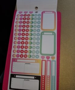 me & my BIG ideas Sticker Value Pack - The Happy Planner Scrapbooking Supplies - Productivity Theme - Multi-Color & Gold Foil - Great for Projects, Scrapbooks & Albums - 30 Sheets, 985 Stickers Total 100 71xCHkffb1L