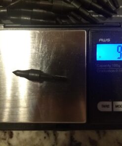 Cosmos 12 Pcs Screw-in Archery Bullet Points Arrow Tips Archery Target Practice Hunting Arrow Points for Recurve, Compound Bow, Crossbow, 100 Grain Each 27 71xCN3m7dsL