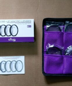 58MM Complete Lens Filter Accessory Kit (UV, CPL, ND4, ND2, ND4, ND8 and Macro Lens Set) for Canon EOS 70D 77D 80D 90D Rebel T8i T7 T7i T6i T6s T6 SL2 SL3 DSLR Cameras 58MM 72 71xCSA6yAqL