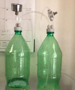 DIY CO2 Generator System Kit with Pressure Gauge Air Flow Adjustment Valve - Pressurized CO2 Kit for Aquarium Plants Tube Valve for Bottle - CO2 Regulator Aquarium for CO2 Diffuser - Grow System 50 71xCjXtBmhL