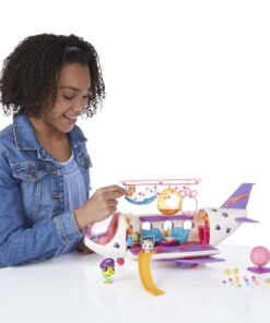 Littlest Pet Shop Pet Jet Playset Toy, Includes 4 Pets, Adult Assembly Required (No Tools Needed), Ages 4 and Up (Amazon Exclusive) Frustration Free Packaging 22 71xECIb8RCL