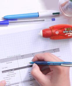 BIC Wite-Out Mini Twist Correction Tape, White, Tear-resistant, Compact and Film-Based Tape, 2-Count Pack (WOMTP21-WHI) (Packaging May Vary) 21 71xETm7bhuL