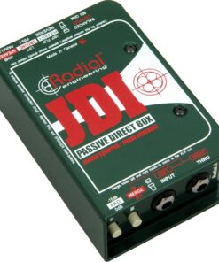 Radial Engineering R8001010JDI Single-Channel Passive Direct Box with Jensen Transformer 11 71xF0 LP9 L