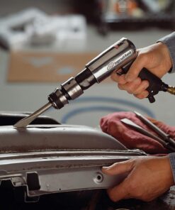 Ingersoll Rand 114GQC Air Hammer - 3 PC Chisel Set with Tapered Punch, Panel Cutter, Flat Chisel, 2-5/8 Inch stroke, 3500 BPM, Lightweight, Compact, Gray 27 71xFj4Pzh2L