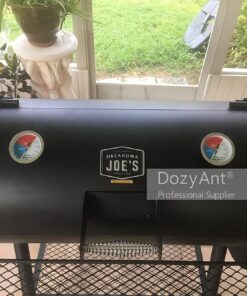 3 1/8 inch BBQ Thermometer Gauge 2 Pcs Charcoal Grill Pit Smoker Temp Gauge Grill Thermometer Replacement for Oklahoma Joe's Smokers, and Smoker Wood Charcoal Pit, Large Face Grill Thermometer 2 Pack 26 71xGPkYnFS