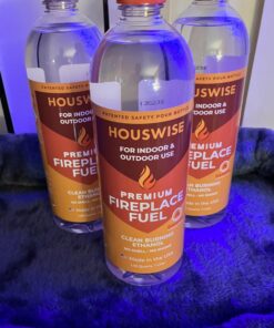 Bio Ethanol Fireplace Fuel - 3 x 1 Liter, Fuel for Fire, Bioethanol Fuel Tabletop Fire Pit, Bio Ethanol Fuel for Table Top Fire Pit, Alcohol Fire Pit Tabletop for Ethanol Fireplaces - Made in USA 24 71xGlOsXMeL