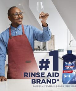 Finish Jet-Dry Liquid Rinse Aid, Dishwasher Rinse and Drying Agent, 23 fl oz, Packaging may vary Rinse Agent 18 71xHBqKNclL