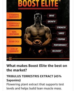 Zhou Boost Elite, Formulated to Increase Stamina & Energy Support, 30 Servings, 90 Veggie Caps 24 71xHnHwgrHL