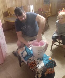 Luna Bean Huge Oversize XL Family Hand Casting Kit – Family Size Hand Molding Kit – Casts 6 Hands Comfortably Adults & Kids, Gifts for Family with Kids - Thanksgiving Gifts Family XL 56 71xHuGGCEL