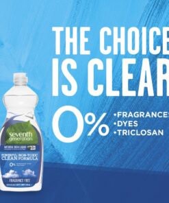 Seventh Generation Natural Dish Liquid, Fragrance Free, 25 Fl Oz, (Pack of 3) 25 Ounce (Pack of 3) 16 71xIbzMBbpL