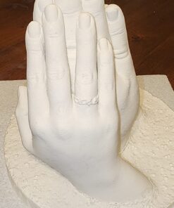 Luna Bean Huge Oversize XL Family Hand Casting Kit – Family Size Hand Molding Kit – Casts 6 Hands Comfortably Adults & Kids, Gifts for Family with Kids - Thanksgiving Gifts Family XL 63 71xJDztRK7L