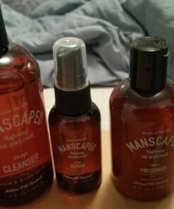 MANSCAPED® Crop Essentials, Male Care Hygiene Bundle, Includes Refined™ Body Wash, Preserver™ Moisturizing Ball Deodorant, Reviver™ Toner and Disposable Shaving Magic Mat™ 25 71xJhoPMzuL