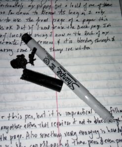 SHARPIE Permanent Markers, Ultra Fine Point, Black, 12 Count 28 71xJl2K hvL