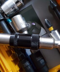 DEWALT Spade Drill Bit Extension, 6-Inch (DW1588) 6-inch Extension 17 71xK1yB4W6L