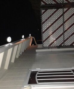 DBF Outdoor Solar Gutter Lights【Upgraded Version】 Solar Fence Post Lights Wall Mount Decorative Deck Lighting Auto On/Off Solar Landscape Lights for Eaves Yard Garden Highlight Gate (Pack of 6) White 39 71xK9FMUurL