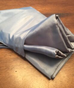 The Friendly Swede Sleeping Bag Liner, Travel Sheets for Hotel, Camping Sheets, Adult Sleep Sack, Travel Sleeping Bag - Ultralight Polyester or Microfiber Cotton Feel - Pocket-Size with Stuff Sack Silver Grey, Velcro 10 71xLhAjZk7L