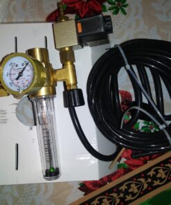 VIVOSUN Hydroponics CO2 Regulator Emitter System with Solenoid Valve Flowmeter for Grow Room Grow Tent Garden House Aquarium 43 71xNFmDYuL