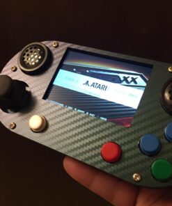 Waveshare Game HAT Compatible with Raspberry Pi 4B/A+/B+/2B/3B/3B+/Zero W/Zero WH 3.5inch IPS Screen 480×320 Resolution Onboard Speaker and Earphone Jack 44 71xOCo xO2L