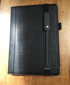 MoKo Pencil Case Fit Apple Pencil (USB-C), Apple Pencil 1st/2nd Generation, Elastic Band Detachable Stylus Pens Pocket Protective Pouch for 9.7"-12.9" Tablet, Space Gray 78 71xP9O BNNL