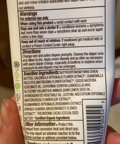 BABO Botanicals Sensitive Baby Fragrance-Free Diaper Cream - 25% Natural Zinc Oxide - Calendula, Shea & Cocoa Butter - EWG Verified - Vegan- from Birth on - 1 or 2 Pack Pack of 1 25 71xPJRkbwL