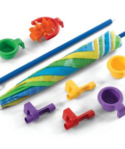 Step2 Play & Shade Pool for Kids, Outdoor Summer Pool with Umbrella, Easy to Assemble, 7 Piece Accessory Kit, Toddlers 2+ Years Old, Multicolor 17 71xQMz w3tL