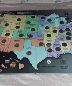 State Quarter Map (US State Quarter Series) 40 71xQfsLOb L