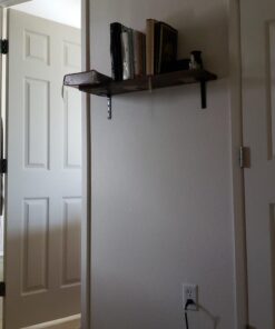 MHMYDZ 4 Pcs Black Steel Heavy Duty"L" Corner Brace Joint Angle Bracket Shelf Bracket Wall Hanging with Screws 125mmX75mm/5 InchX3 Inch Decorative Corner Brackets Joint Angle Bracket 4 Pack(Balck) 41 71xRE888IIL