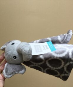 Hudson Baby Unisex Baby Animal Face Security Blanket, Elephant, One Size 22 71xRW2ljR0L