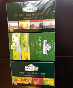 Ahmad Tea Variety Gift Box, 60 Foil Enveloped Teabags, Twelve Teas, 1 Count 30 71xSpvgfljL