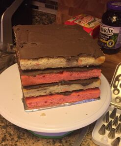 Wilton Perfect Results Premium Non-Stick Bakeware Square Cake Pan, Will Heat Evenly for Years of Quality Baking, 8-inches 17 71xT9tWYyL