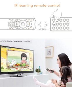 Rii K25 Multifunction Portable 2.4GHz Mini Wireless Fly Mouse Keyboard and Remote Control with Rechargeable Li-ion Battery (Black) 20 71xUa8K9tuL