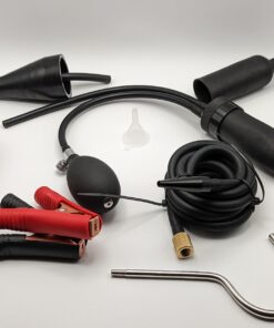 FOXWELL ST201 Automotive Smoke Machine Built-in Air Compressor, EVAP Vacuum Exhaust Engine System Pipe Diagnostic Tester, High Pressure Smoke Leak Detector for Car Motorcycle Truck 45 71xUkcRsO L