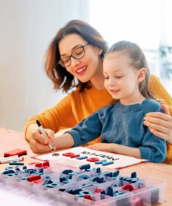 JoyNote Classroom Magnetic Letters Kit 234 Pcs with Double-Side Magnet Board - Foam Alphabet Letters for Kids Spelling and Learning 28 71xUmJmZ3gL