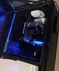 Phanteks (PH-ES518XTG_DBK01) Enthoo Evolv X ATX Case Tempered Glass Windows Digital RGB Black 112 71xUw tCb7L