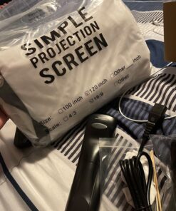 8500Lumens Portable Projector for Home Theater Entertainment, Full HD 1080P Supported Mini Projector HDMI AV USB TV Stick Supported 31 71xVZ0x7qL